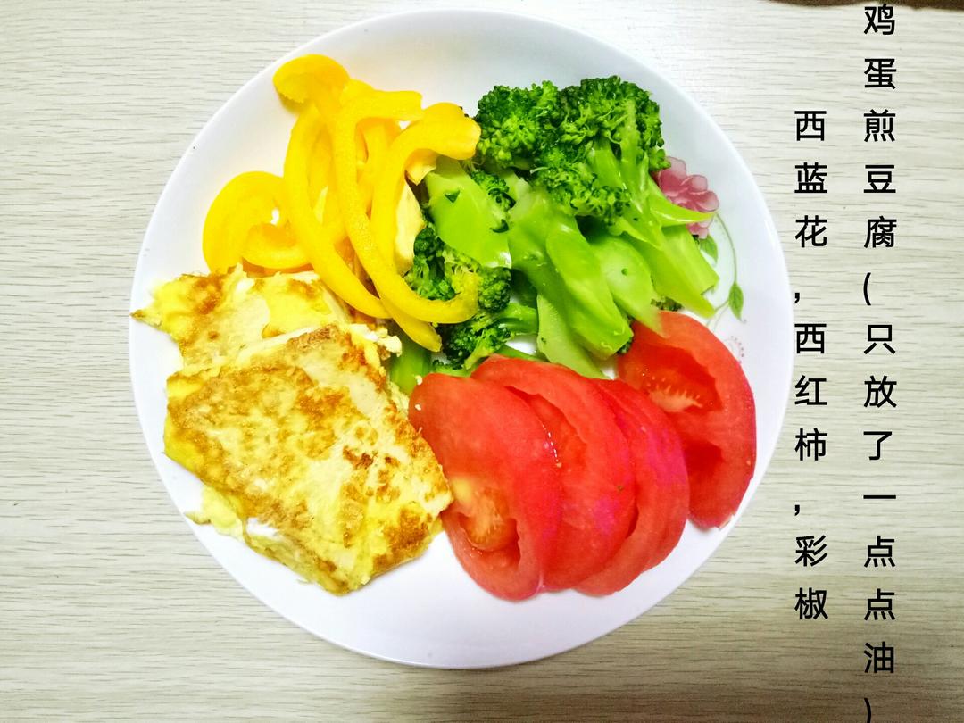 鸡蛋煎豆腐