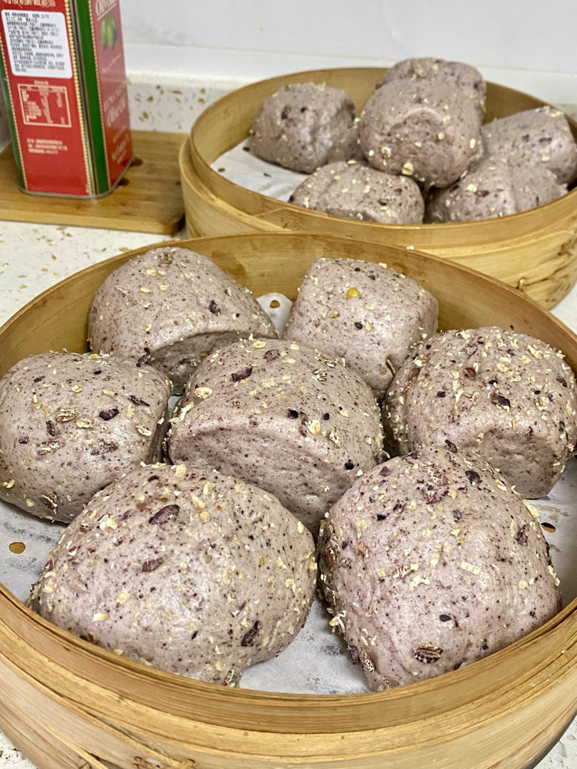 超详细黑米馒头