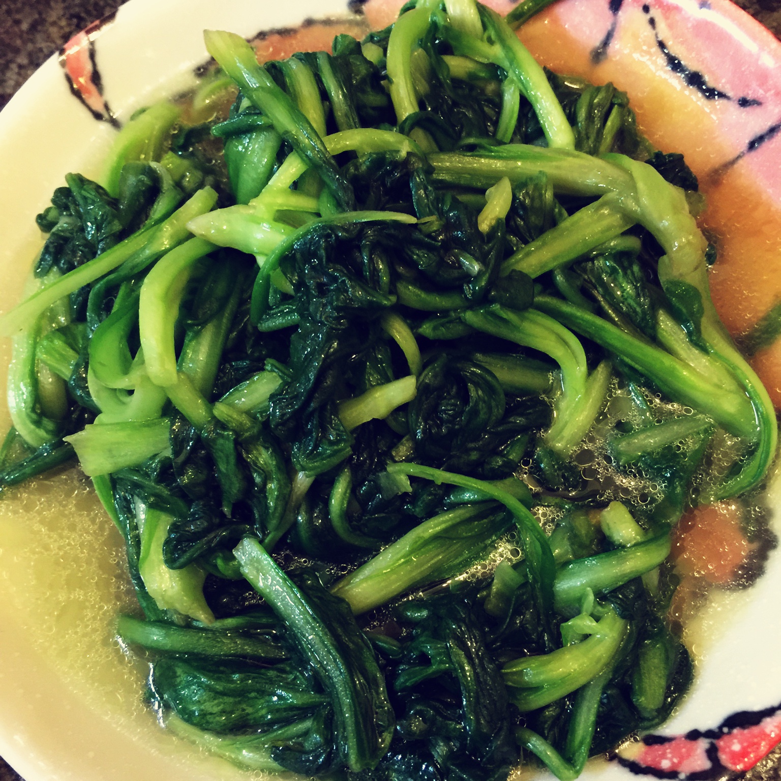 蒜泥蓬蒿菜