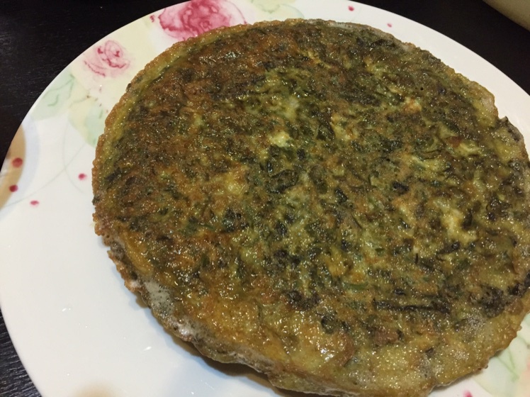 香椿鸡蛋煎饼