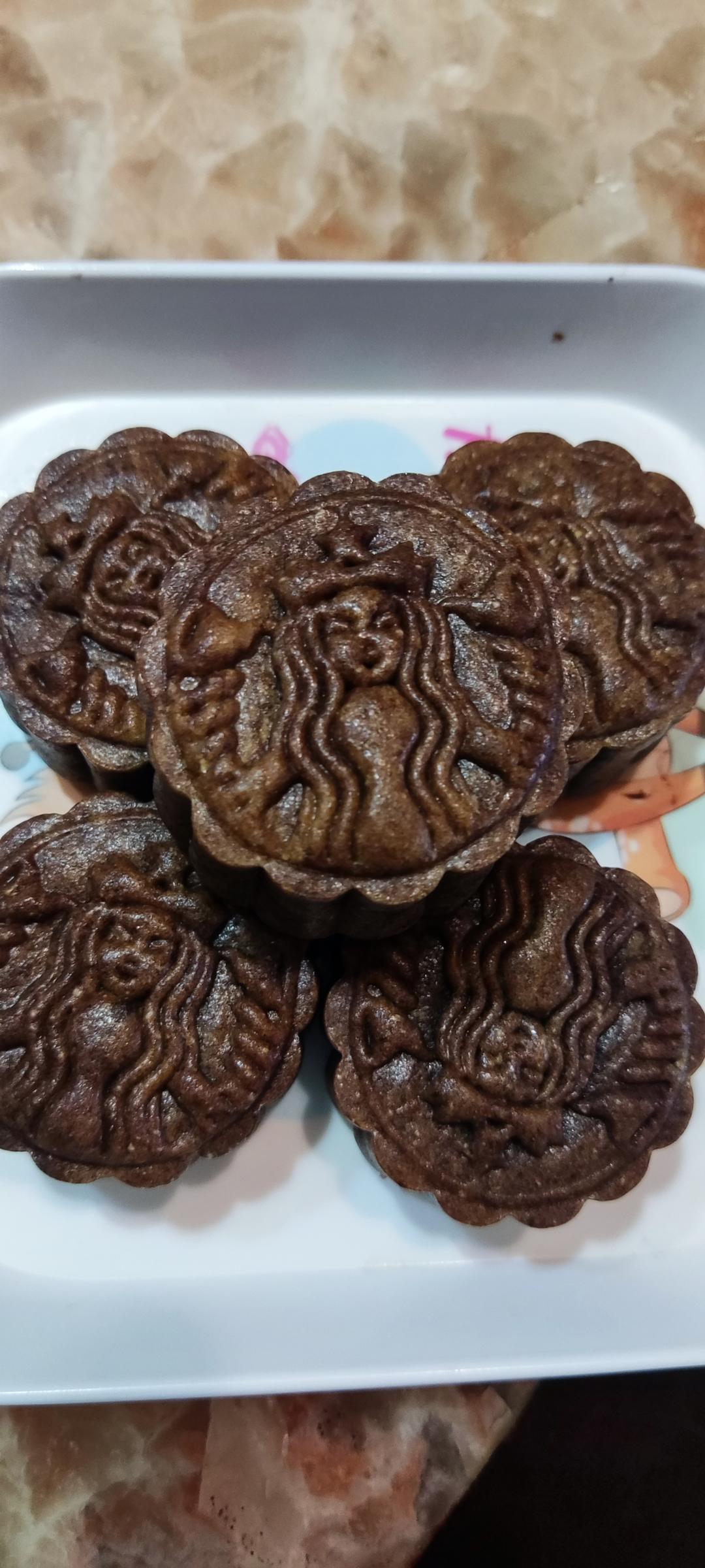 原创首发——广式生椰拿铁软心月饼