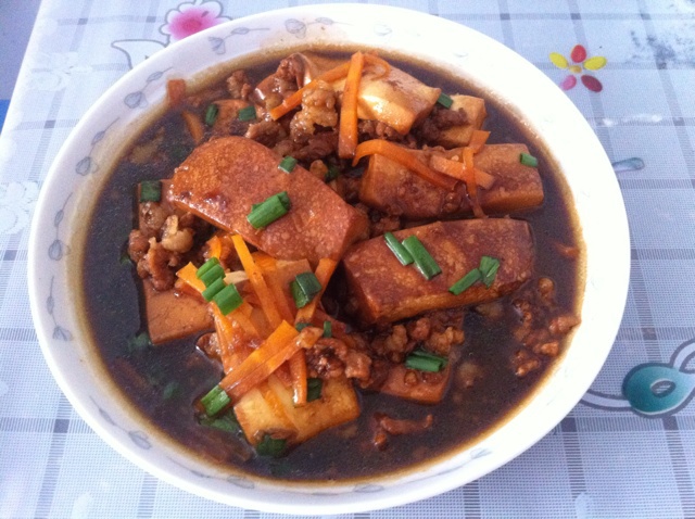 红烧豆腐