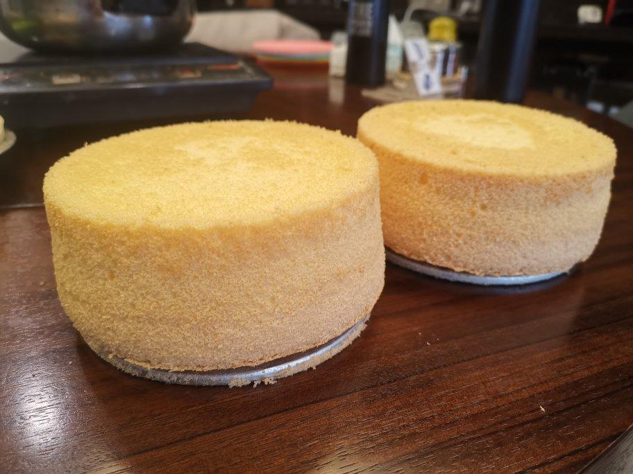 6寸戚风蛋糕（2蛋）