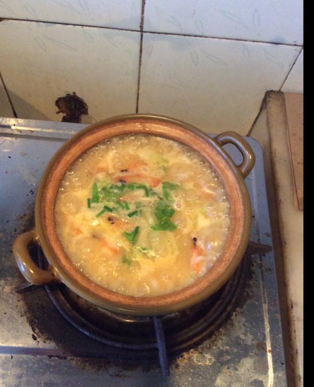 秘制鲜虾粥