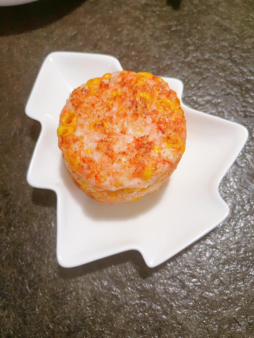 自制虾饼