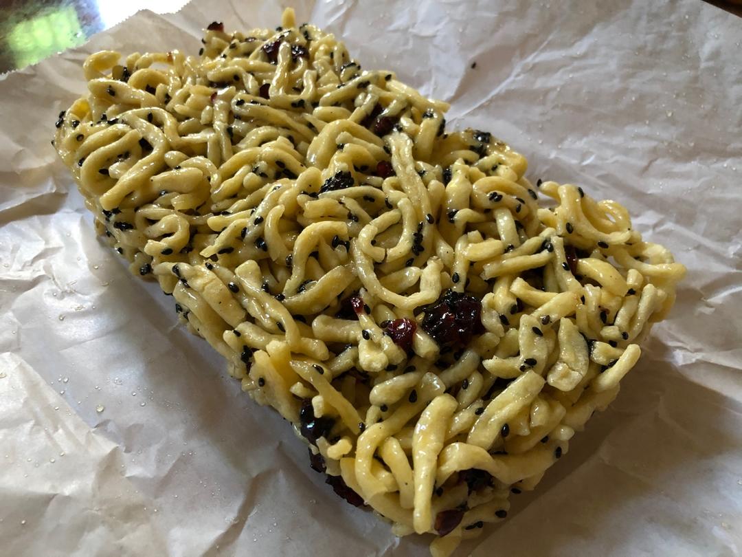 松软的鸡蛋沙琪玛