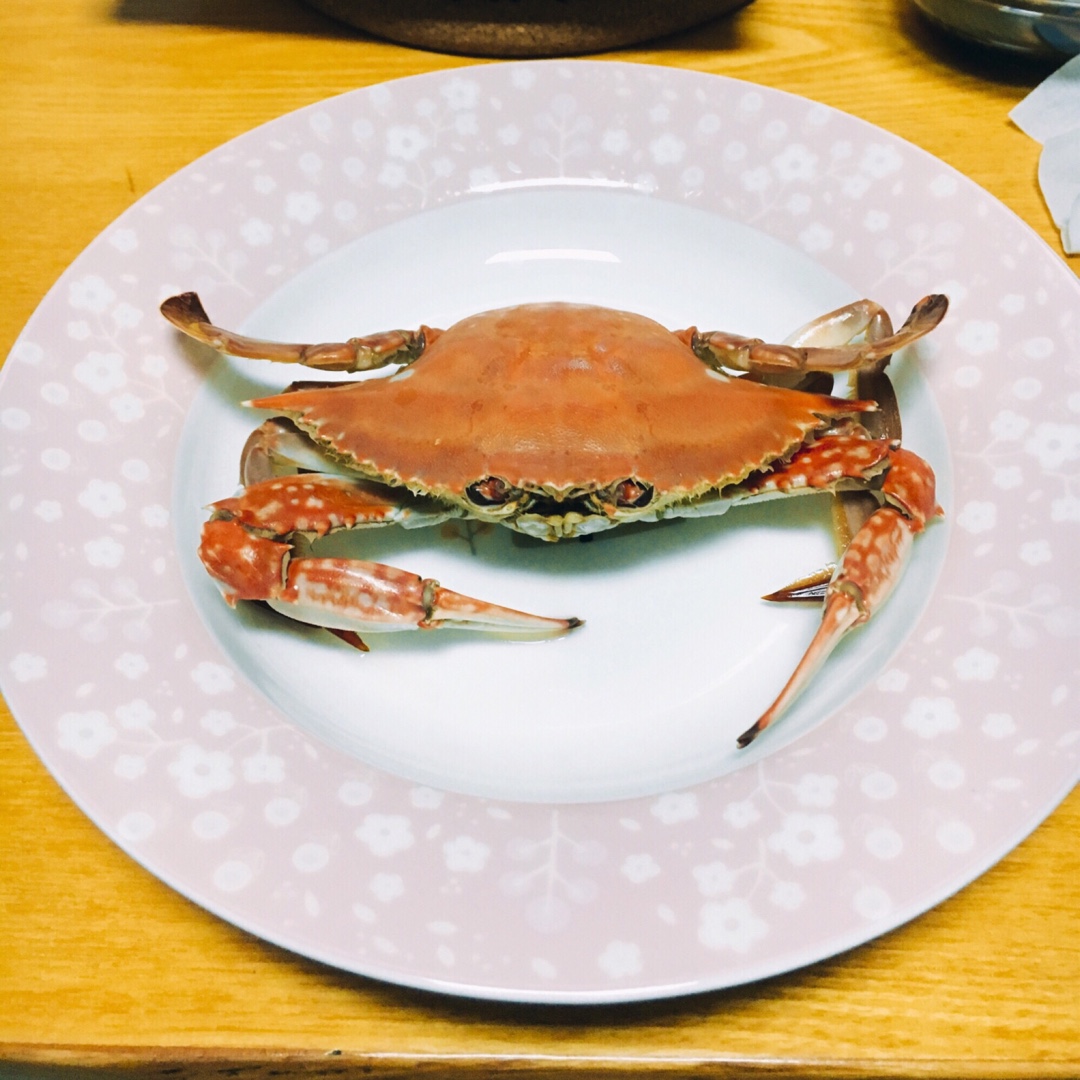 清蒸梭子蟹