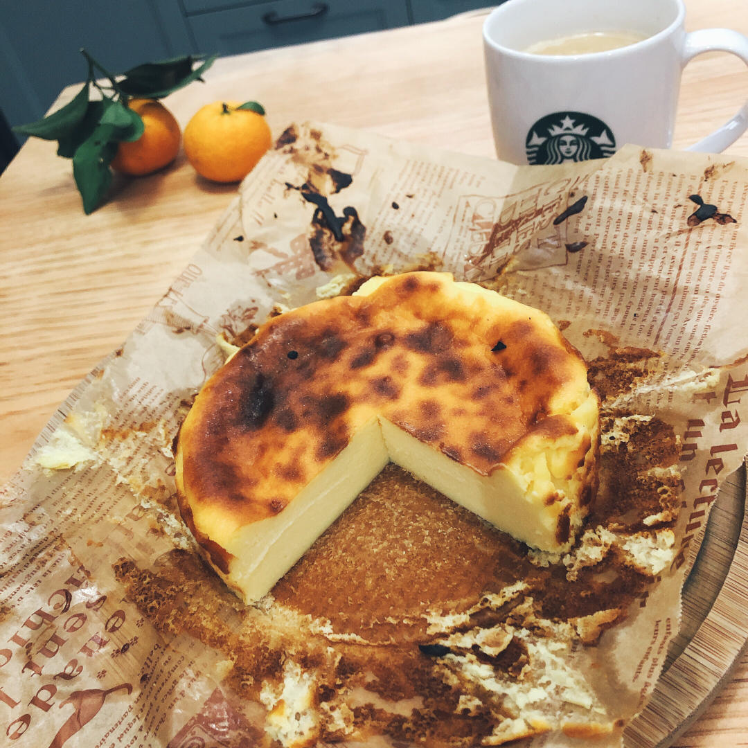 巴斯克芝士蛋糕『最简单的蛋糕』零失败🔥芝士控