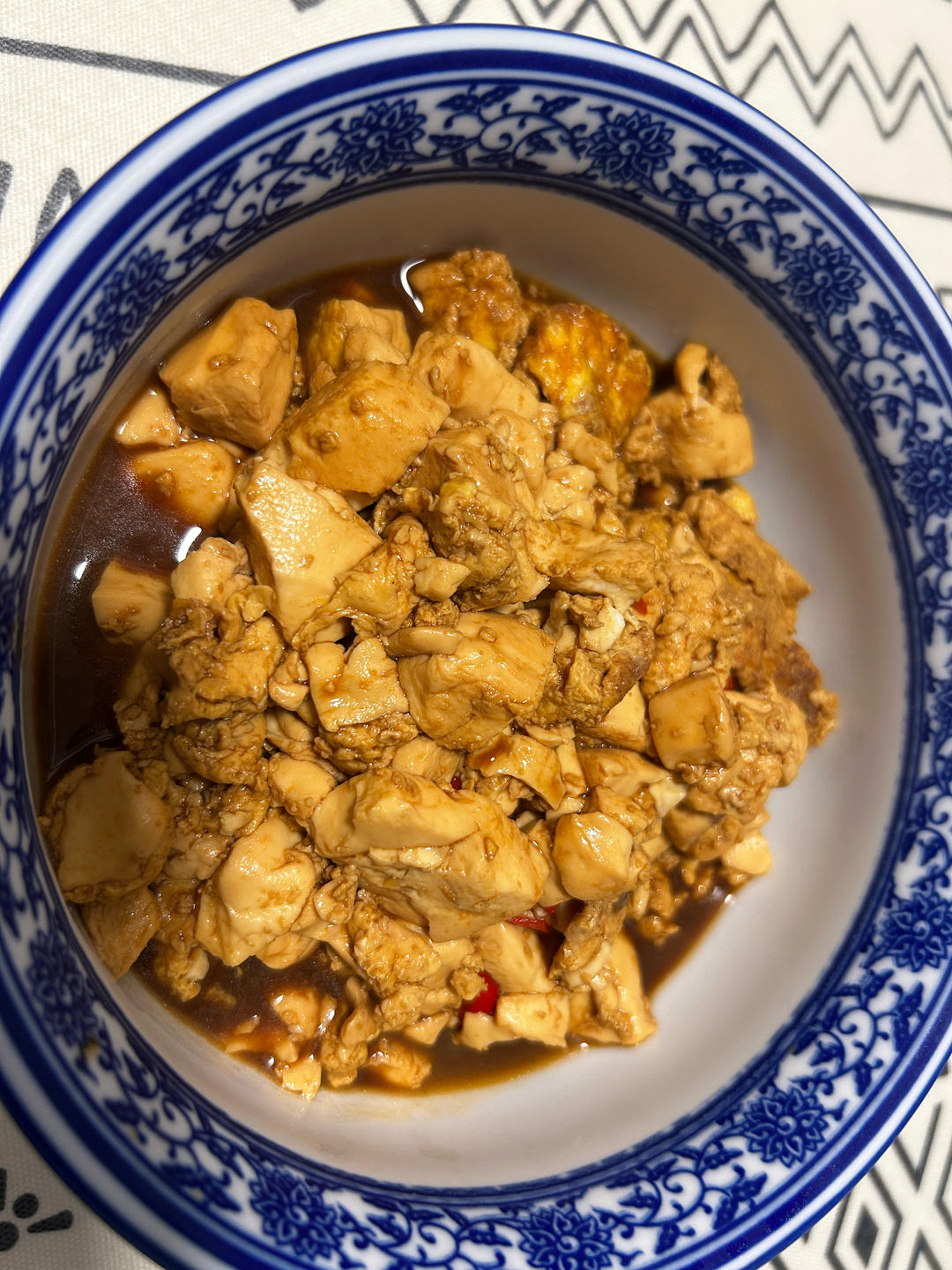 无敌诱人巨下饭鸡蛋抱豆腐