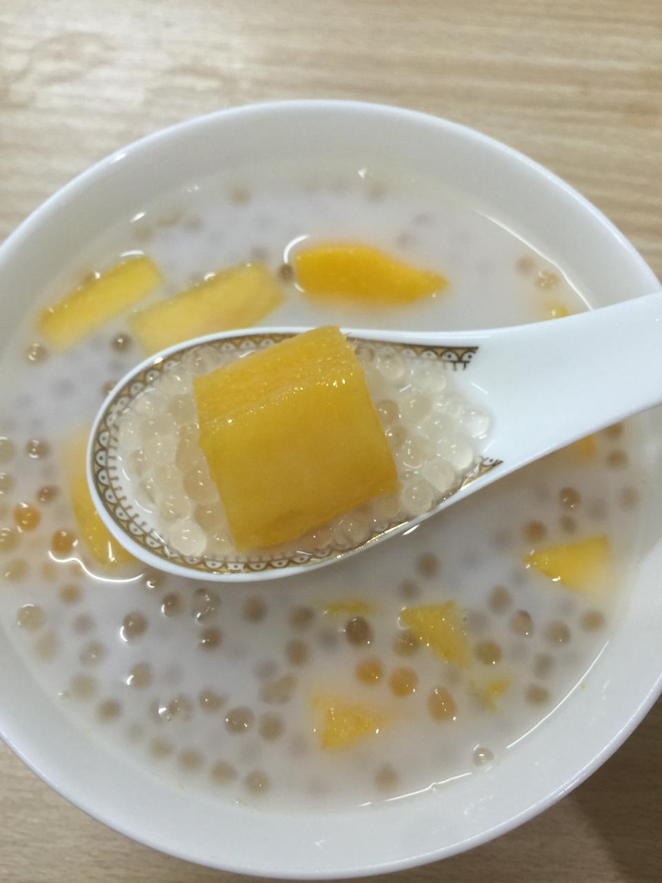 芒果椰汁西米露
