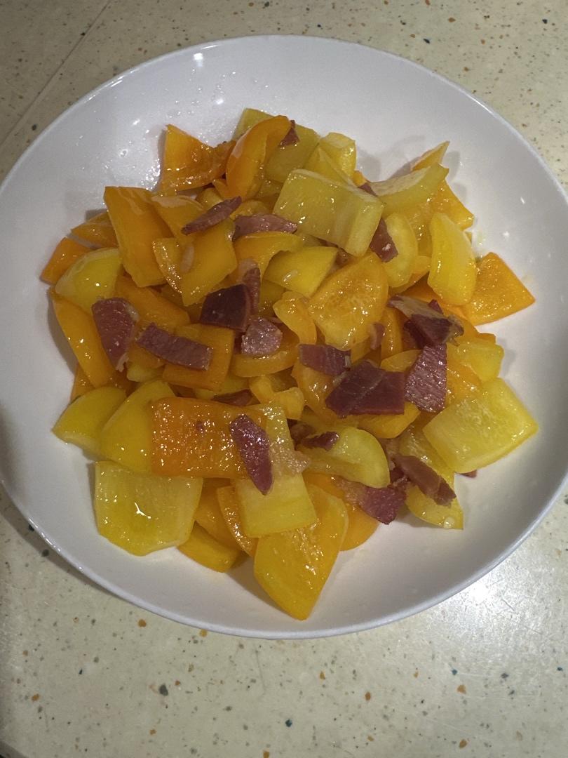 低脂饮食｜原汁原味的清炒蚝油彩椒