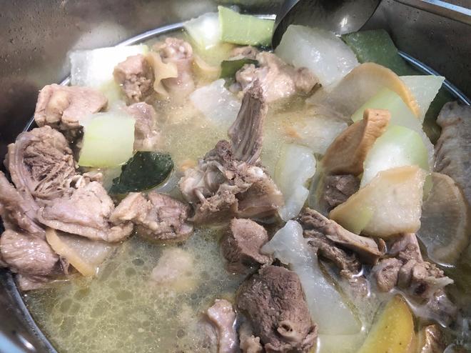 广东老菜脯冬瓜鸭汤的做法