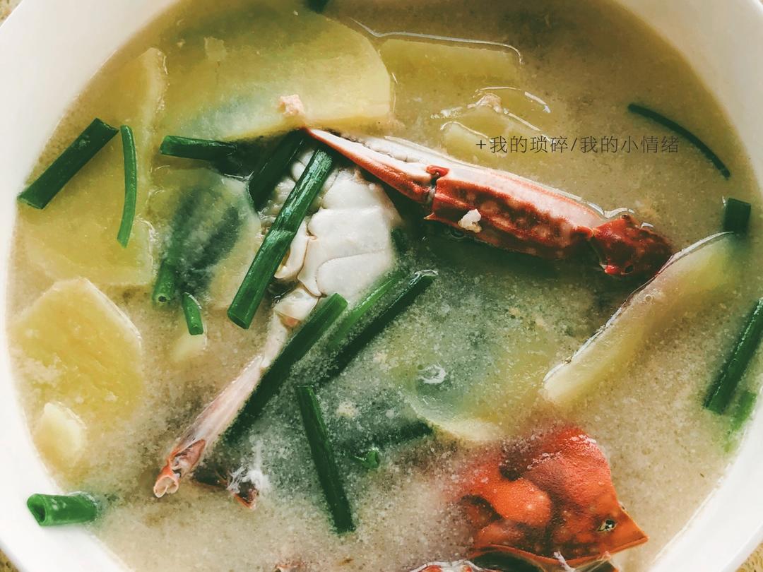 梭子蟹土豆汤