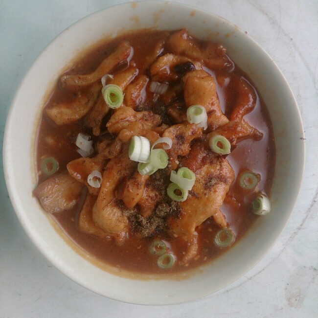 味噌加沙拉酱做出软嫩的鸡胸肉块