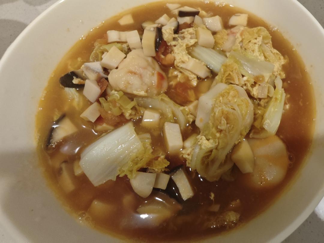 番茄白菜汤