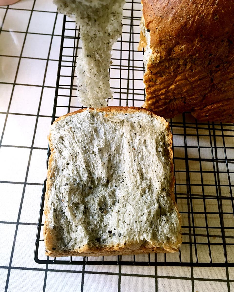 金大旺的黑芝麻吐司