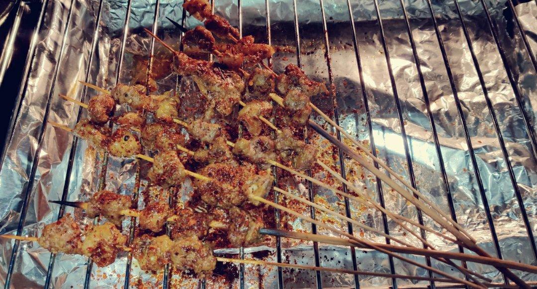 秘制烤羊肉串