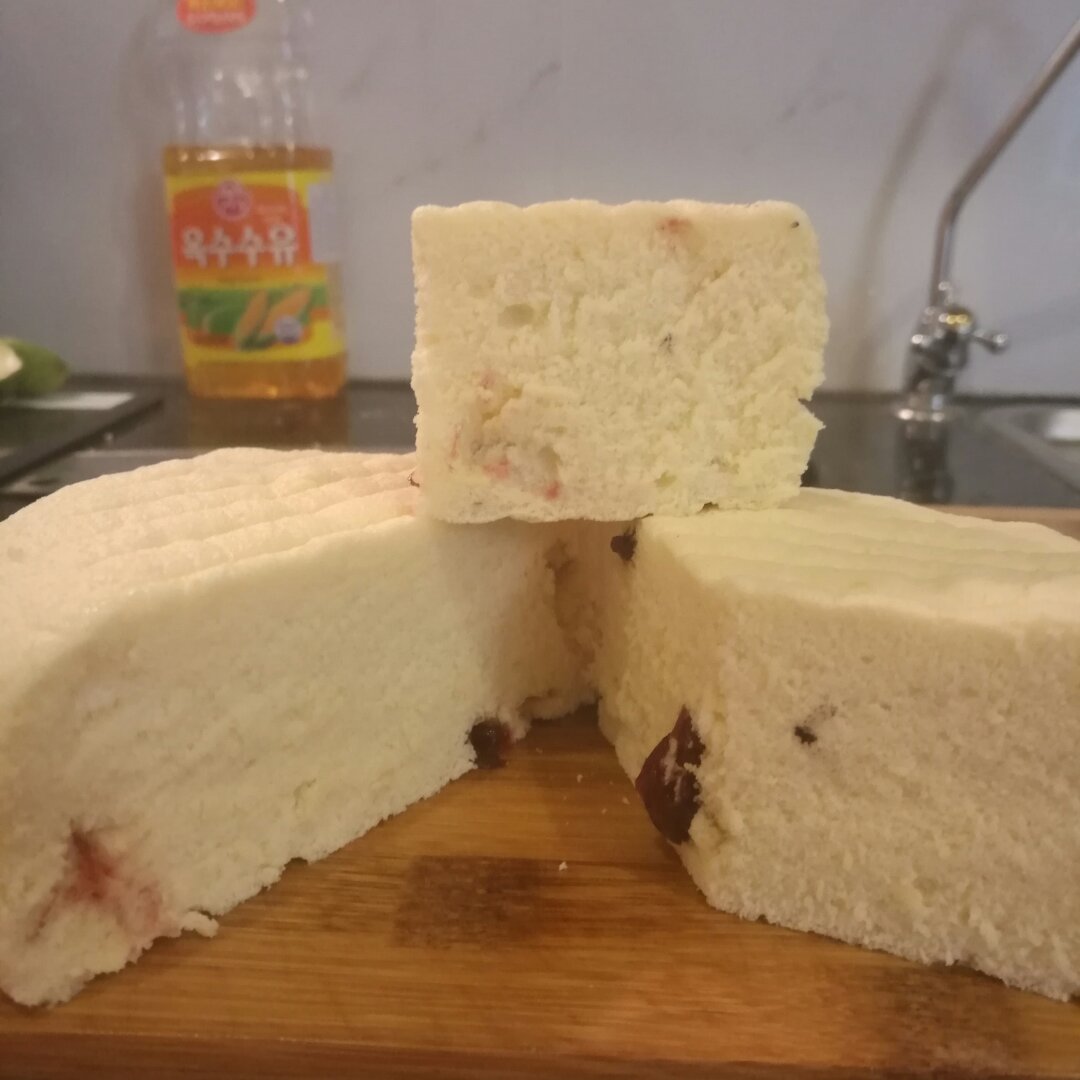 蒸蛋糕/蒸戚风~不上火！小朋友爱吃~