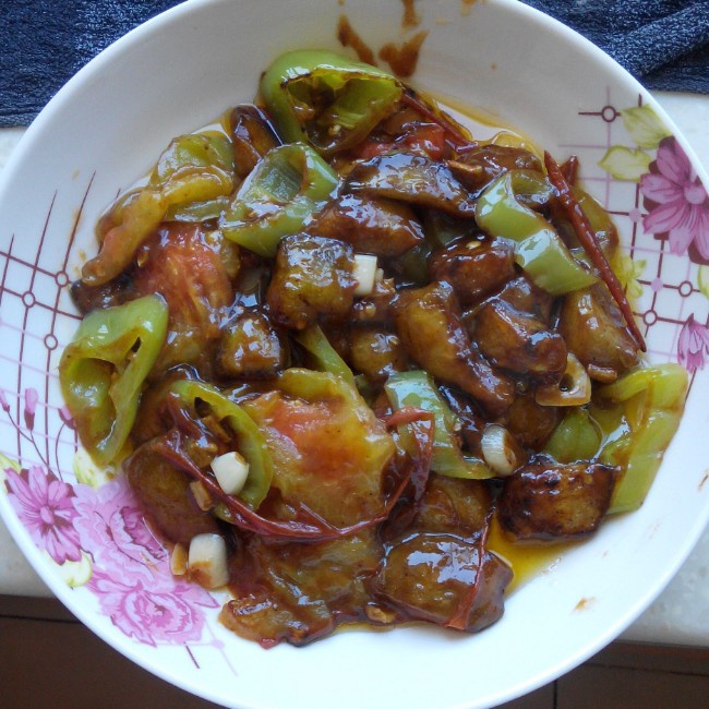 家常烧茄子（比较简单）