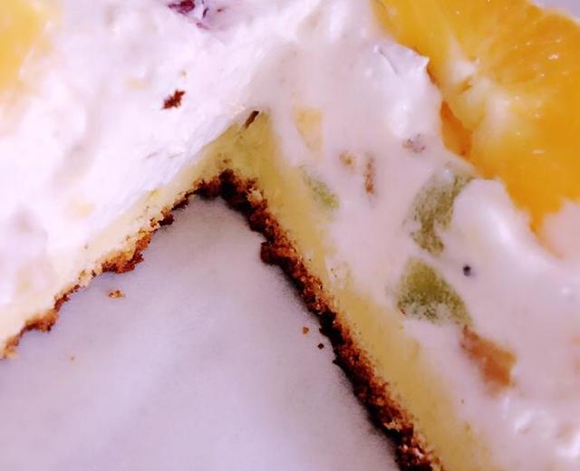 黄桃🍓猕猴桃鲜奶蛋糕