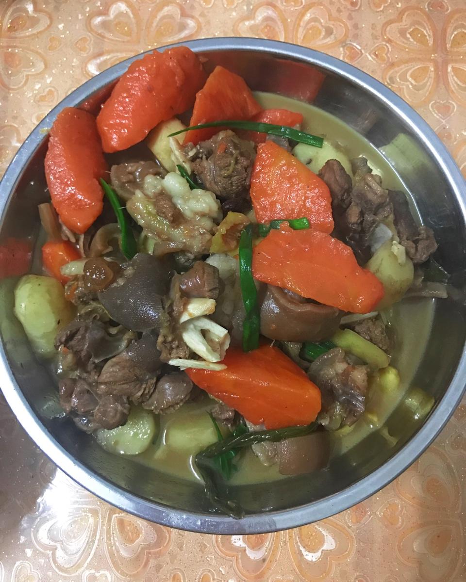羊腩煲的绝配，竟然是腐竹！