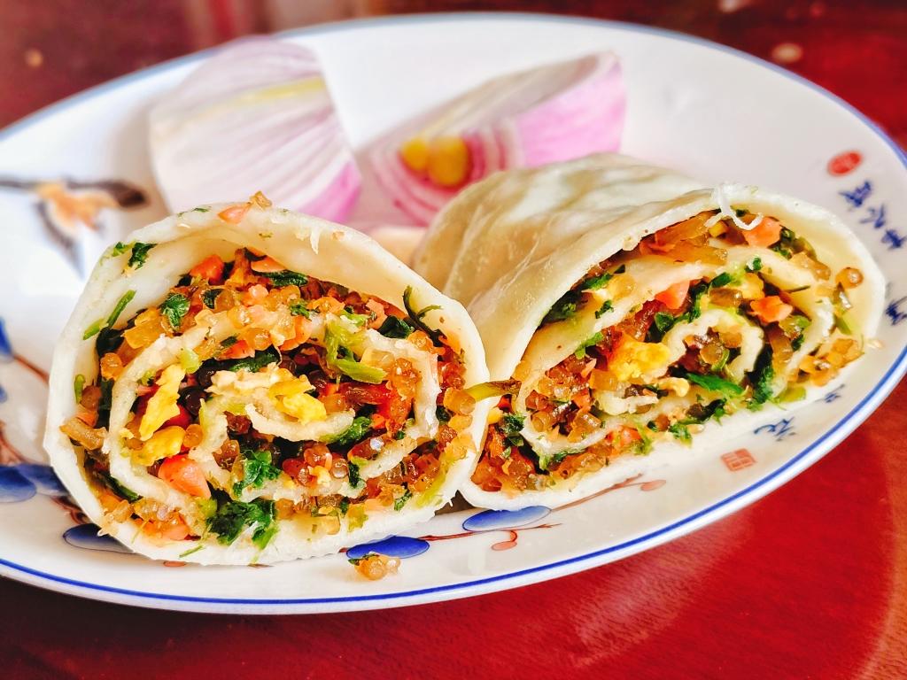 时令美食——荠菜菜条（菜莽）