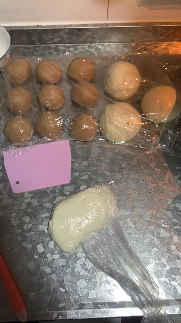 抹茶红豆牛奶卷（超好揉出手套膜的方子）
