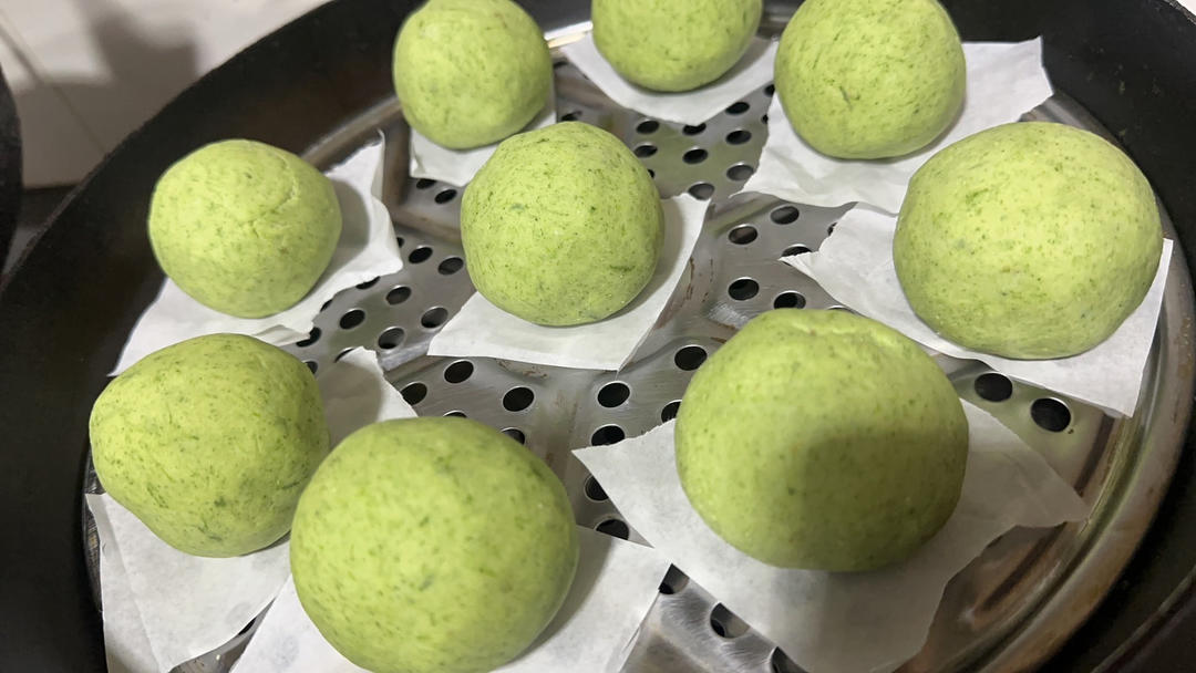 网红青团，保持翠绿不变硬的秘诀