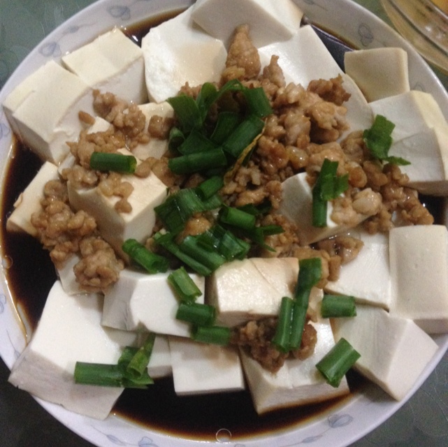 肉末蒸豆腐