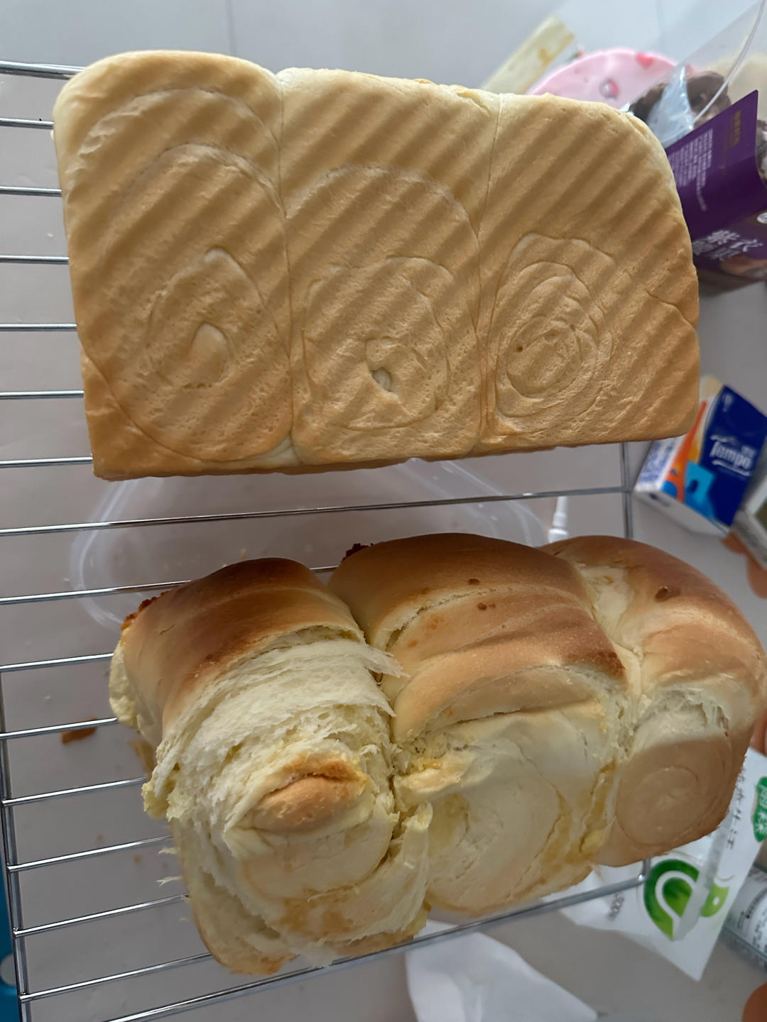 吐司，奶香手撕面包，超级香浓