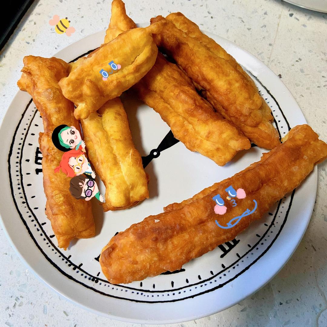 快手早餐～自制油条（酵母版，不含泡打粉、膨松剂）