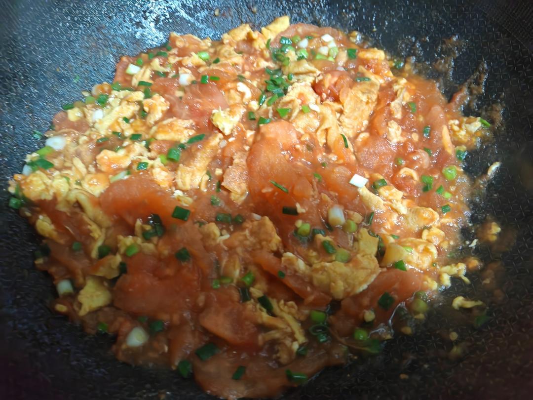 超嫩滑的番茄炒蛋