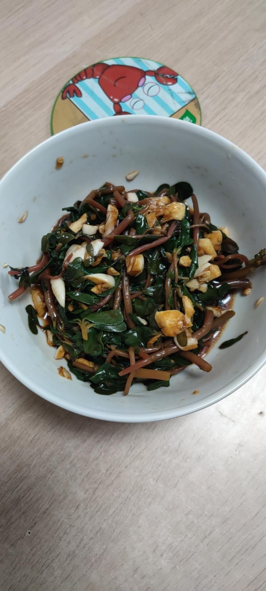 凉拌马马菜（凉拌马齿苋）