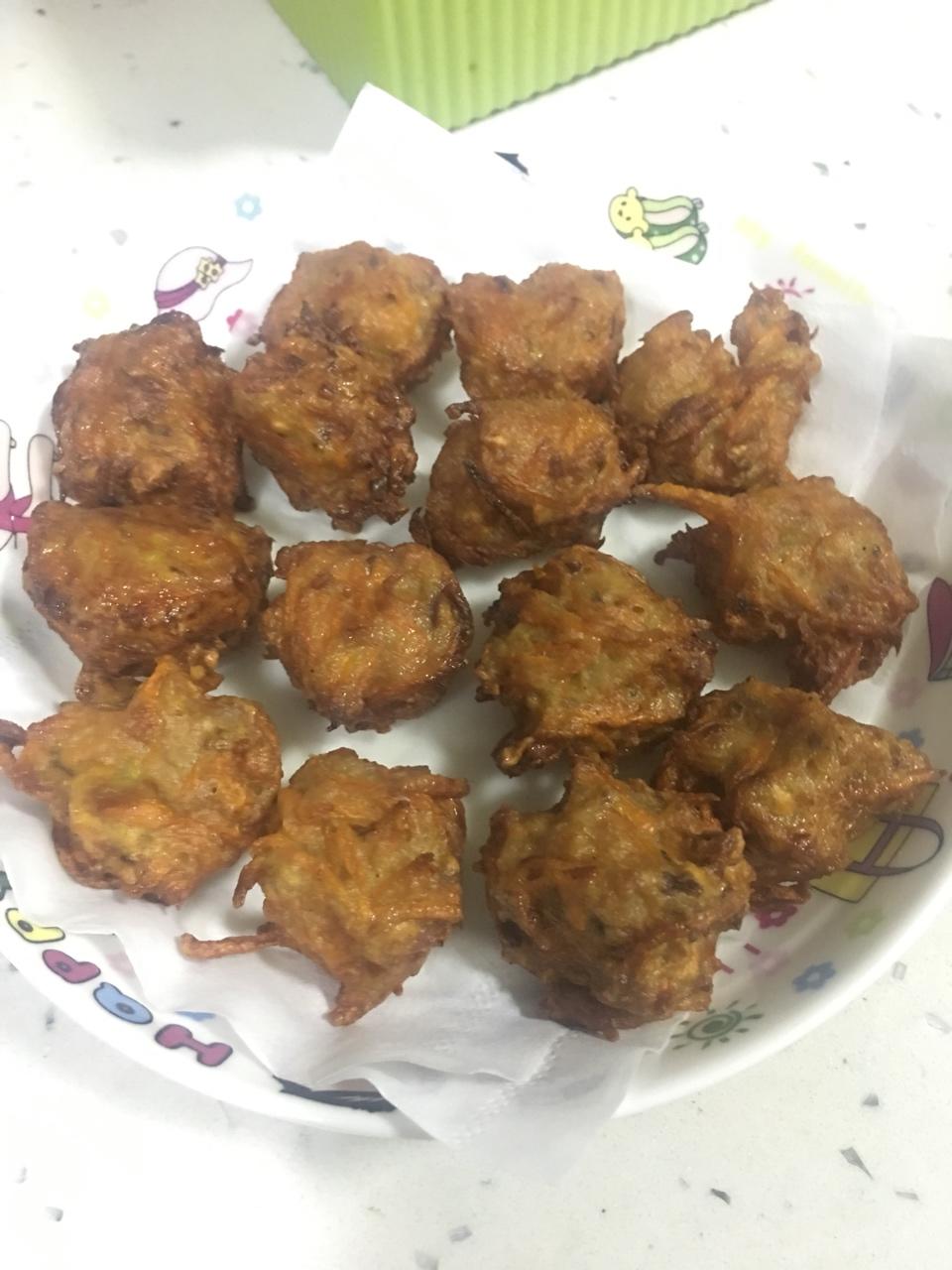 炸胡萝卜丸子
