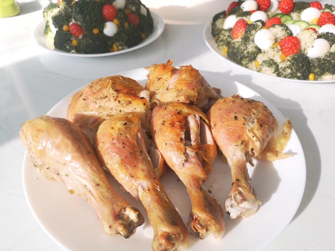 脆皮烤鸡