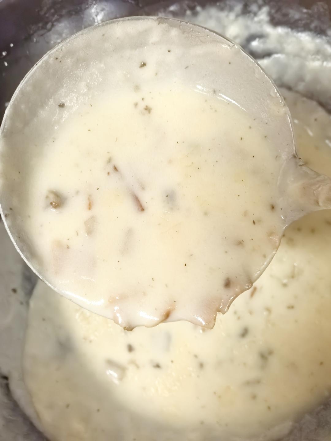 奶油蘑菇汤（完美比例版）