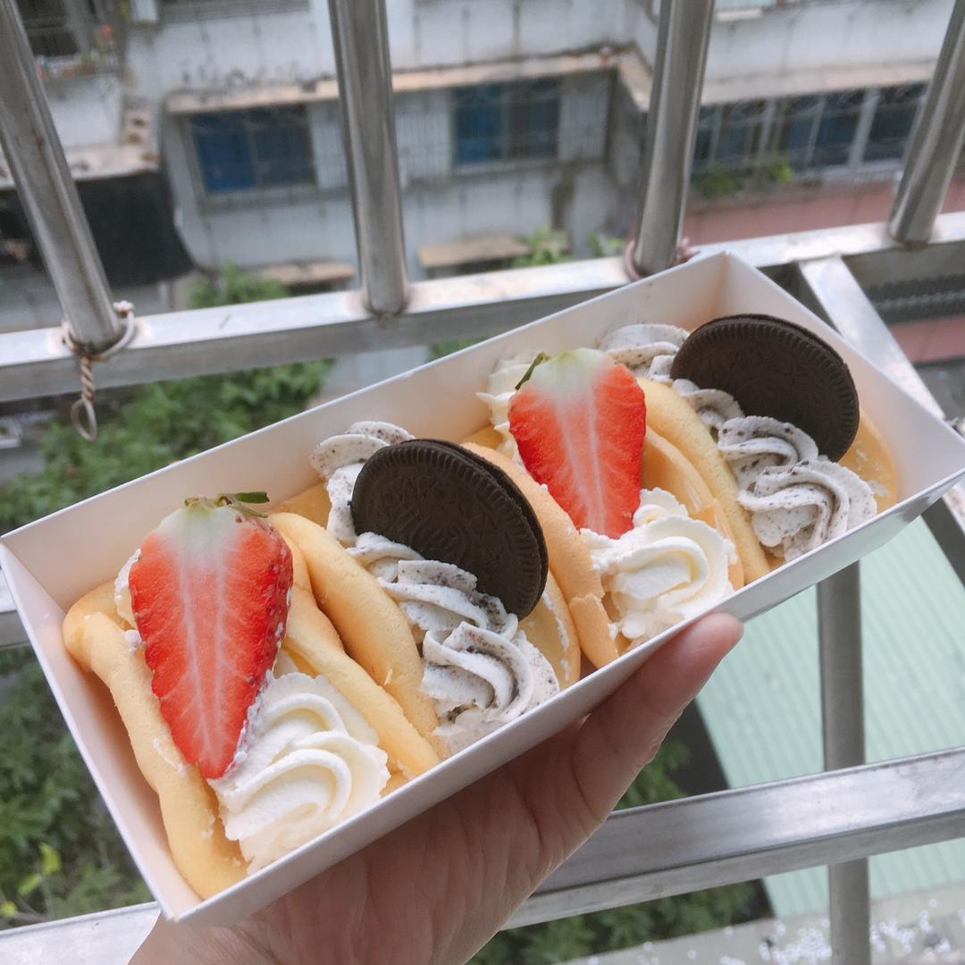 超详细草莓抱抱卷攻略，消耗奶油