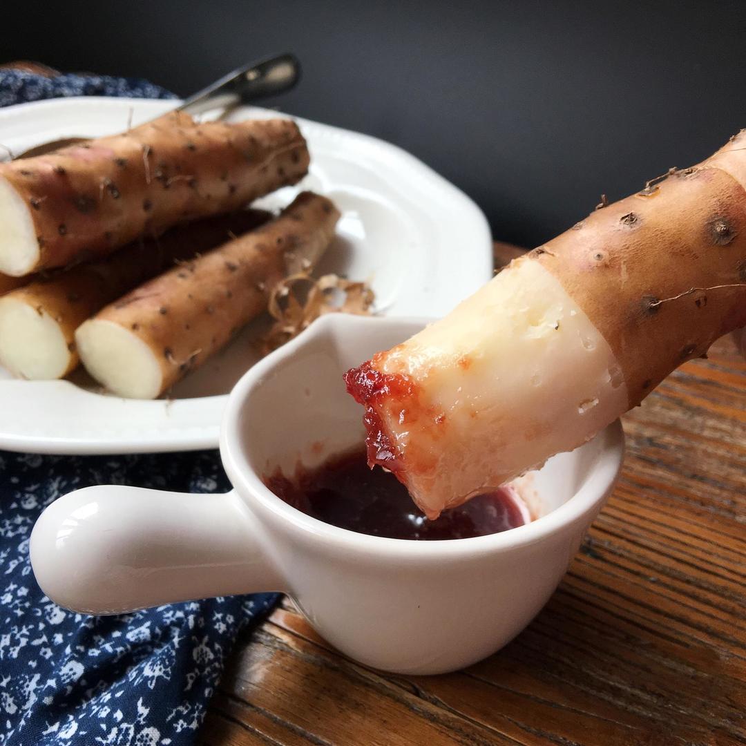 玫瑰糖山药的做法