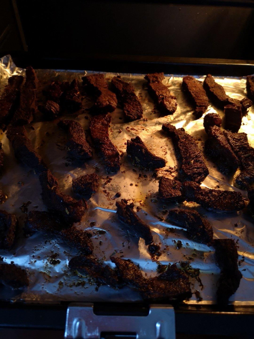 自制烤箱牛肉干