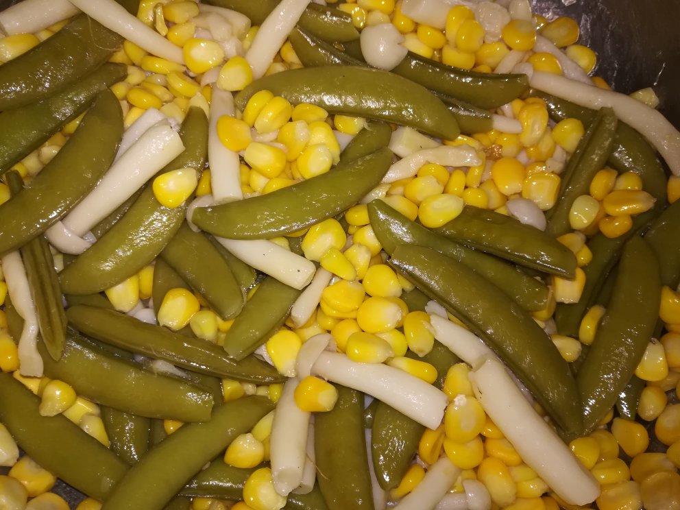 好好吃饭让父放心做的玉米甜豆