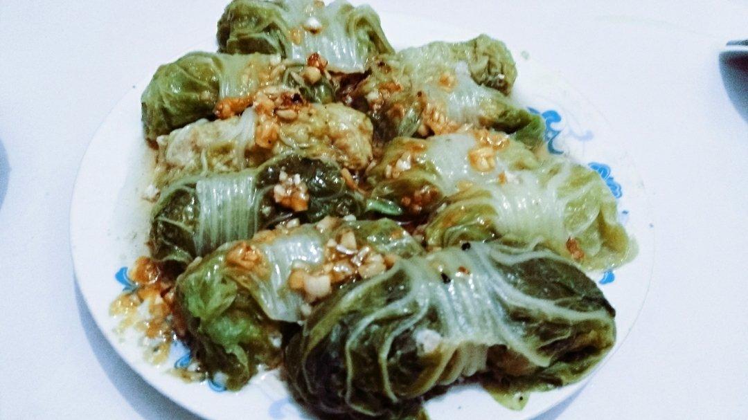 肉酿白菜卷