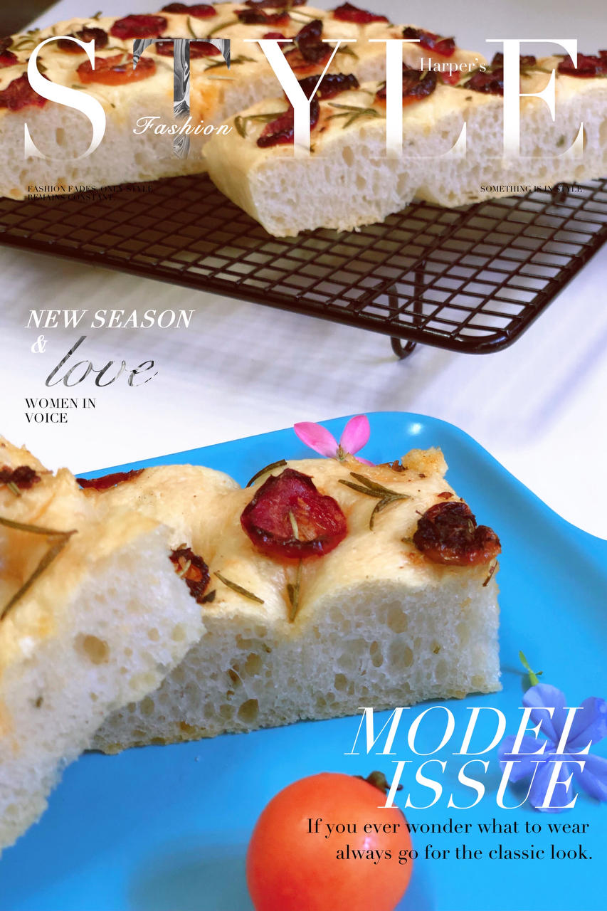 意大利橄榄油面包Focaccia佛卡夏，零基础也可以完美驾驭！