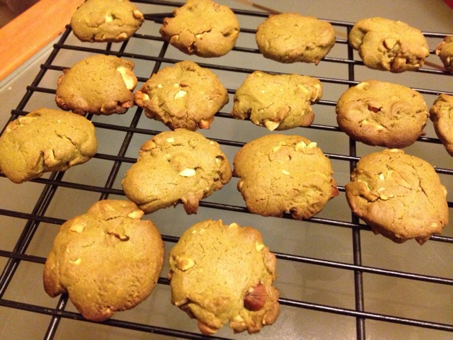 杏仁片巧克力饼干