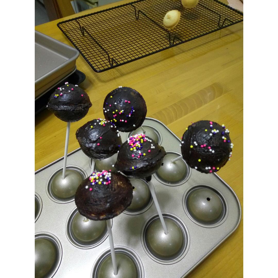 轻松满模的无添加棒棒糖蛋糕胚