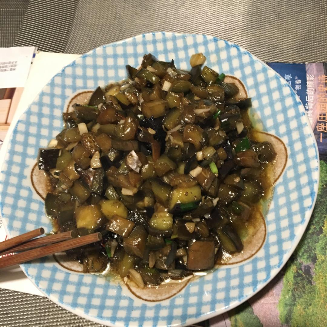 酱香小炒茄丁