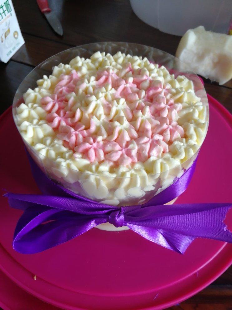 戚风蛋糕（不回缩，裱花打底首选）