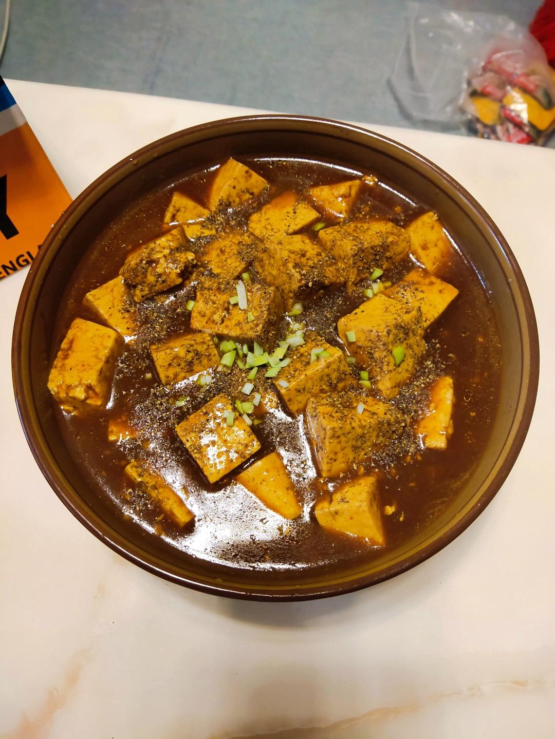 简单易学的下饭菜麻婆豆腐（素版）