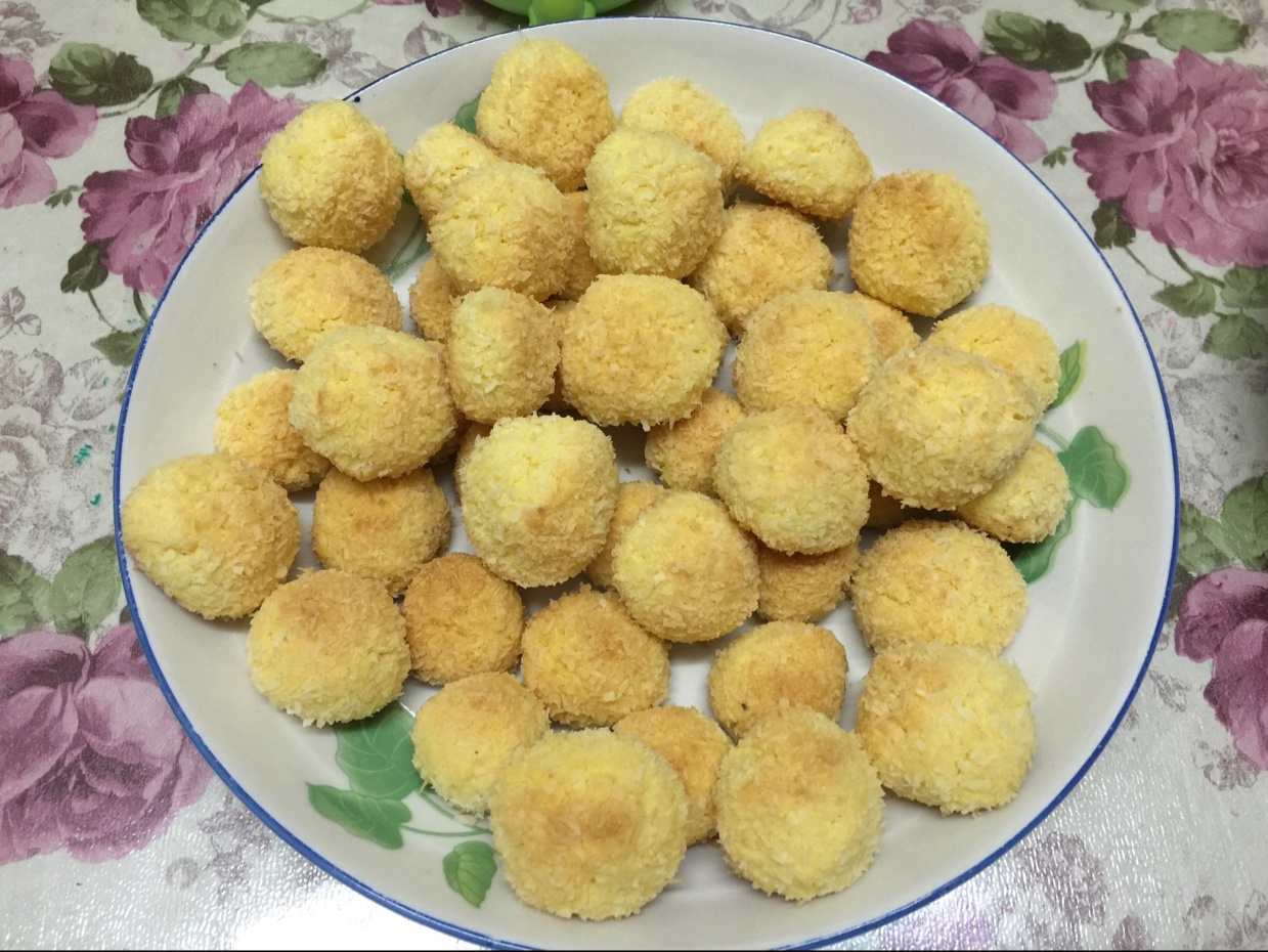 黄金椰蓉球（新手入门零失败）