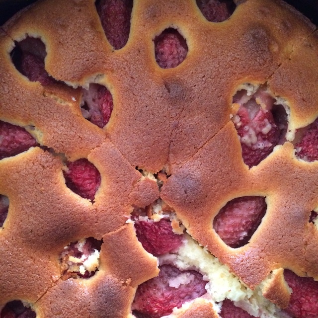 颠覆！家常快手草莓蛋糕