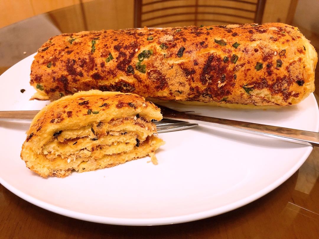 怎么卷都不裂的肉松蛋糕卷